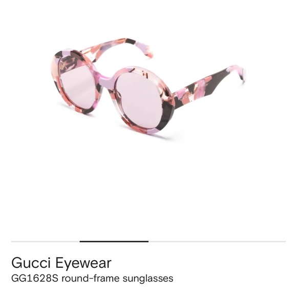 Gucci Accessories - Gucci Pink Round-Frame Sunglasses